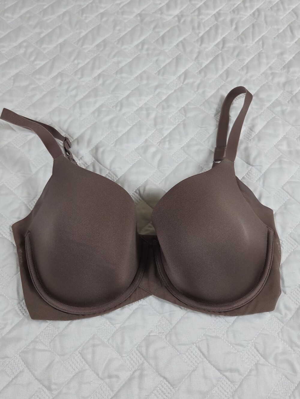 Wacoal Ultimate Side Smoother Taupe Underwire Padded T-Shirt Bra 34DD